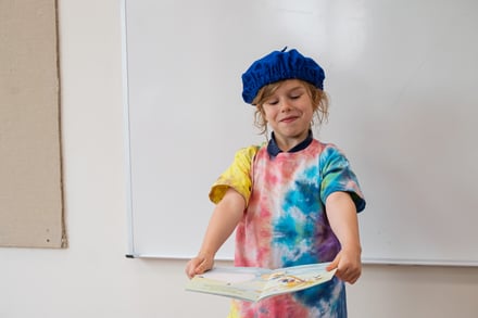 Kindergarten French Student